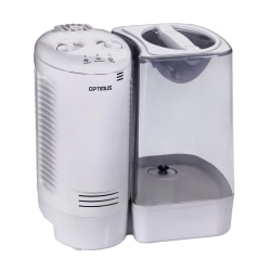 Optimus 3-Gallon Warm Mist Humidifier With Wicking Vapor System, 12"H x 8-1/2"W x 12"D