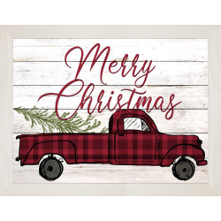 Timeless Frames® Holiday Framed Art, 18" x 14", Merry Christmas Truck