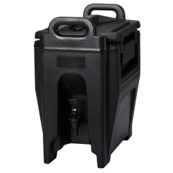 Cambro Ultra Camtainer Beverage Dispenser, 3 Gallons, Black