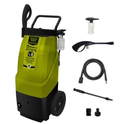 Koblenz® 2,000-PSI Electric Pressure Washer with 8-Gal. Water Tank & 35-ft. Cord, Green/Black, HLT-380 V