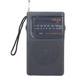 Supersonic AM/FM Band Radio - Headphone - 2 x AA - Portable
