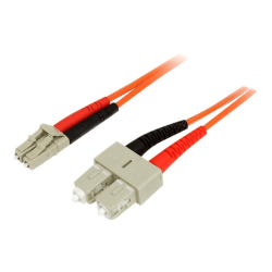 StarTech.com Fiber Optic Cable, 9', Black