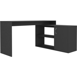 RTA AXIS 60"W L-Shaped Computer Desk, Wengue