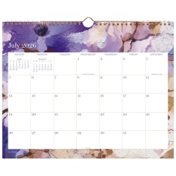 Mead Cambridge® Susan Academic 2026-2027 Monthly Wall Calendar, Medium, 12" x 15"