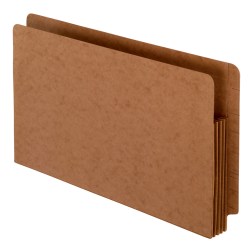 Pendaflex® Heavy-Duty Expanding End-Tab File Pockets, Legal Size, Straight, Red, Pack Of 10