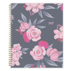 2027 Blue Sky Mimi Pink Weekly/Monthly Planning Calendar, 8.5x11, 0%, Frosted PP, Jan-Dec, RY27