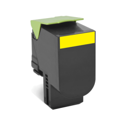 Lexmark™ 80C1SY0 Return Program Yellow Toner Cartridge