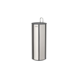 Joseph Joseph Easy Store Stainless Steel Concealed Toilet Paper Holder, Silver