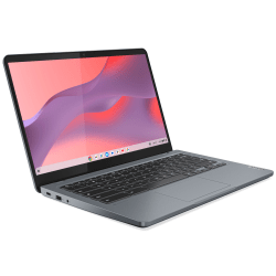 Lenovo IdeaPad Slim 3 Chrome 14IAN8 83BN0001US Laptop, 14", Intel® N-Series N100, AI Enabled, 4GB Memory, 64GB Flash Memory, ChromeOS