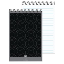 Office Depot® Brand Professional Steno Book, 6" x 9", Gregg Ruled, 100 Sheets, White