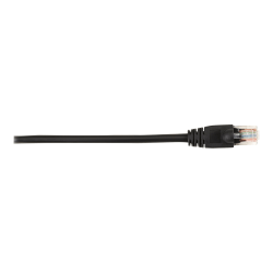 Black Box - Patch cable - RJ-45 (M) to RJ-45 (M) - 10 ft - UTP - CAT 5e - molded, snagless, stranded - black