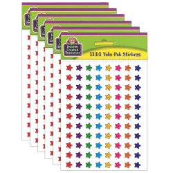 Trend superShapes Stickers Gold Foil Stars 400 Stickers Per Pack Set Of 6  Packs - Office Depot