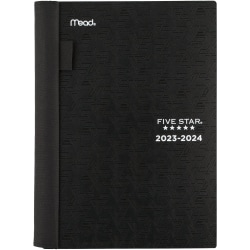 2023-2024 Five Star® Advance® Student Academic Weekly/Monthly Planner, 5-3/4" x 8-1/2", Black, August 2023 to July 2024, TAW45905