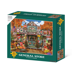 Willow Creek Press 1,000 Piece Jigsaw Puzzle, 26-5/8" x 19-1/4", General Store