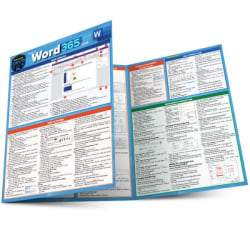 QuickStudy Guide, Microsoft Word, Total Qty 1