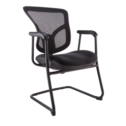 WorkPro® Warrior 212 Series Guest Chair, Black