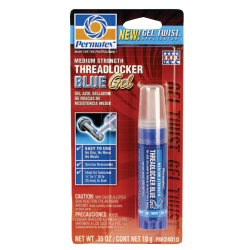 Medium Strength Blue Threadlockers, 10mL, 1 in Thread, Blue
