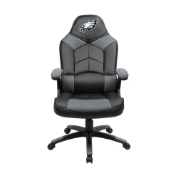 Imperial NFL Faux Leather Oversized Computer Gaming Chair, Philadelphia Eagles