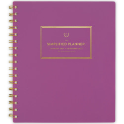 Simplified by Emily Ley for AT-A-GLANCE® 2027 Weekly Monthly Planner, Nostalgia Pink, Medium, 7" x 8 3/4"