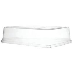 Eco-Products Regalia Sugarcane Tray Lids, 13" x 17", White, Pack Of 50 Lids