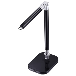 BLACK+DECKER® PureOptics™ Exalt™ Bar LED Clamp-On Desk Lamp, Adjustable, 19"H, Black