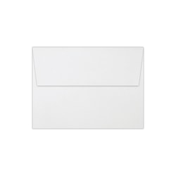 LUX Invitation Envelopes, A6, Peel & Press Closure, White, Pack Of 250