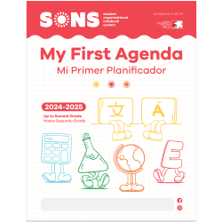 2024-2025 SONS System Planners, 8" x 10", My First Agenda, Multicolor