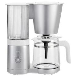 Zwilling Enfinigy 12-Cup Programmable Drip Coffee Maker, Silver