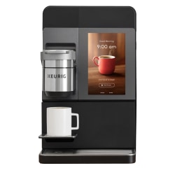 Keurig® K-4500™ Single-Serve K-Cup® Pod Cafe System for Large Workplaces makes Coffee, Tea, Cappuccinos and Lattes, Black