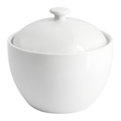 Our Table Simply Porcelain Sugar Bowl, 13 Oz, White