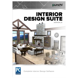 Encore Punch! Interior Design Suite v20, Disc