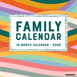 2026 Willow Creek Press Art & Design Monthly Wall Calendar, 12" x 12", Family Planner Calendar, January To December, 55427