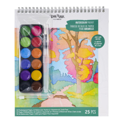 Brea Reese Watercolor Pad Kit, Landscape, Total Qty 1