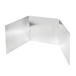 Better Houseware 3-Panel Splatter Shield, 8" x 27-1/4", Silver