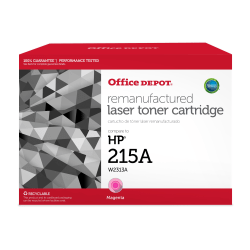 Office Depot® Brand Remanufactured Magenta Toner Cartridge Replacement For HP 215A, W2313A