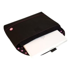 Mobile Edge Sumo 11.6" Chromebook or 12" MacBook Nylon Sleeve - Notebook sleeve - 11.6" - 12" - black - for Apple PowerBook (12 in, 12.1 in)