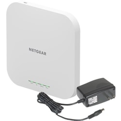 Netgear WAX610 Dual Band IEEE 802.11 a/b/g/n/ac/ax/i 1.80 Gbit/s Wireless Access Point - Indoor - 2.40 GHz, 5 GHz - Internal - MIMO Technology - 1 x Network (RJ-45) - 2.5 Gigabit Ethernet - Ceiling Mountable, Wall Mountable