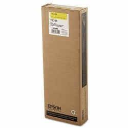 Epson UltraChrome HDR Yellow Ink Cartridge, Yellow, T636400