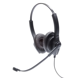 Spracht ZUM™ UC2 Dual Ear USB Headset, Black