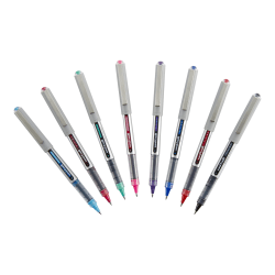 Uni-ball Vision - Rollerball pen - assorted colors - 0.7 mm - fine (pack of 8)
