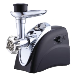 Brentwood 2-Speed 400-Watt Electric Meat Grinder And Sausage Stuffer, Black