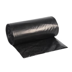 Heritage High-Density Can Liners, Black, 33"x 40",Case-250