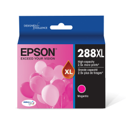 Epson DURABrite Ultra 288XL High Yield Inkjet Ink Cartridge - Magenta Pack - Inkjet - High Yield