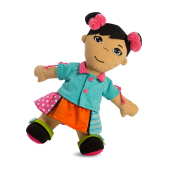 Miniland Educational Multicultural Fastening Doll, Asian Girl, Pre-K To 1