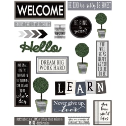 Teacher Created Resources Modern Farmhouse Wall Décor Bulletin Board Set, Multicolor