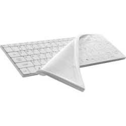 Man & Machine Its Cool Fitted Drape - For Man & Machine Keyboard - Hygienic White - Water Proof - Silicone