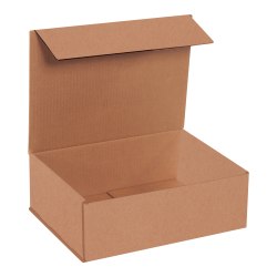 Partners Brand Corrugated Mailers, 4"H x 9"W x 12"D, Kraft, Bundle Of 50 Mailers