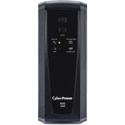 CyberPower CP900AVR AVR UPS Systems - 900VA/560W, 120 VAC, NEMA 5-15P, Mini-Tower, 10 Outlets, PowerPanel® Personal, $300000 CEG, 3YR Warranty