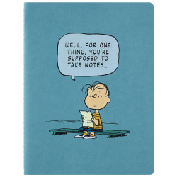 Moleskine Cahier Journal, 7-1/2" x 9-3/4", Ruled, 120 Pages, Peanuts Limited Edition