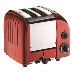 Dualit® NewGen Extra-Wide Slot Toaster, 2-Slice, Apple Candy Red